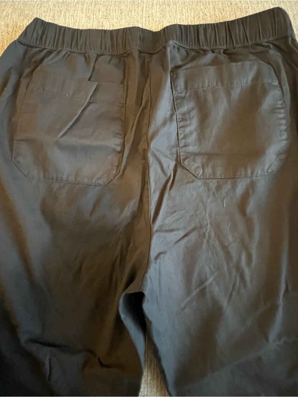 NWOT- Pact Women's Organic Cotton Daily Twill Crop Pant- Storm (Color) - Picture 10 of 10